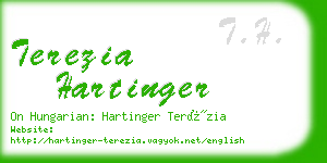 terezia hartinger business card